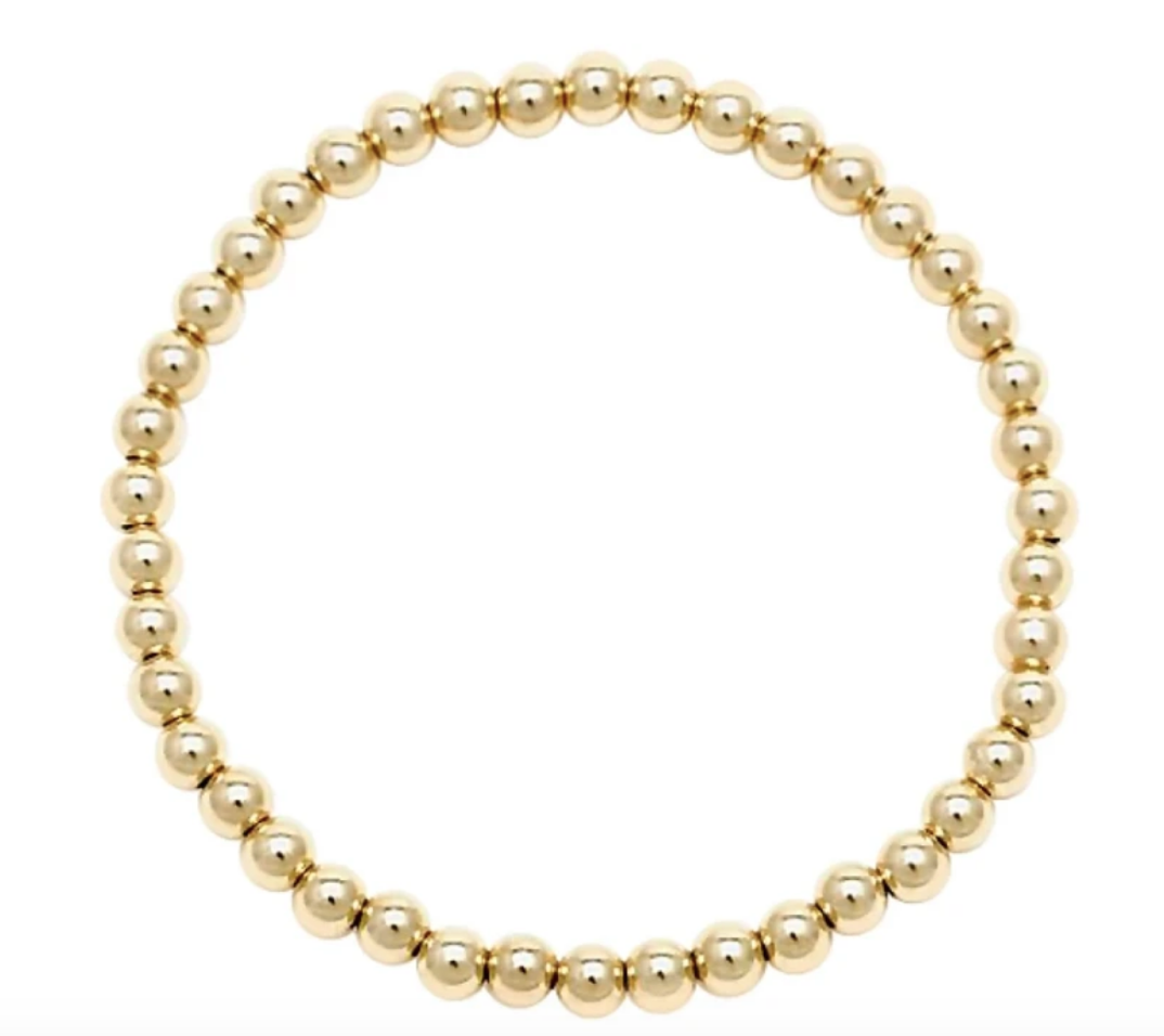 Gold Beaded Bracelet
